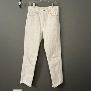 Topshop white size 26 jeans